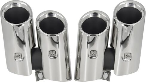 TOPAZ Outer Throat Tail Pipe Exhaust Muffler Tip Fit for 2015-2021 Porsche Cayman 718 in Saudi Arabia