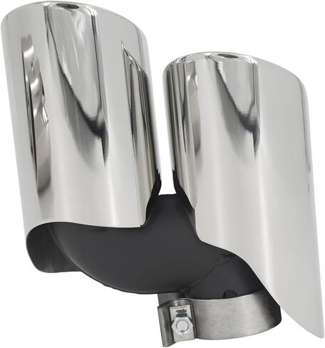 TOPAZ Outer Throat Tail Pipe Exhaust Muffler Tip Fit for 2015-2021 Porsche Cayman 718 in Saudi Arabia