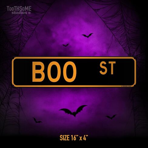 Pet Sematary Halloween Theme Street Sign 16" x 4" Spooky Bar Game Room Home Man Cave Home Decor (PetSemataryStreet) in Saudi Arabia