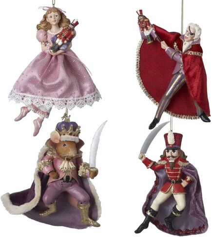 Kurt Adler C7172 Resin Nutcracker Suite Ornament Set in Saudi Arabia