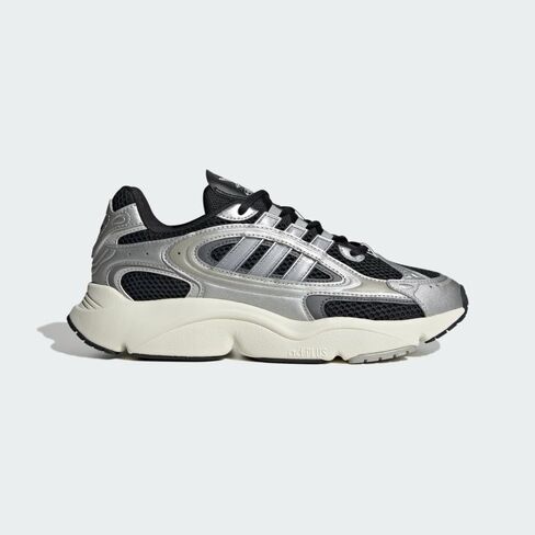 حذاء الجري adidas Ozmillen للرجال (أسود/رمادي)، 9.5 in Saudi Arabia