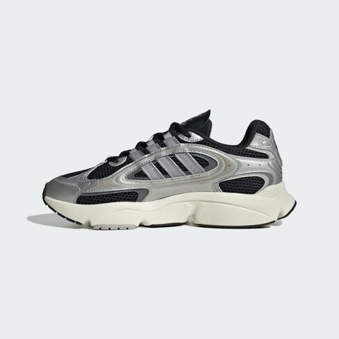 حذاء الجري adidas Ozmillen للرجال (أسود/رمادي)، 9.5 in Saudi Arabia