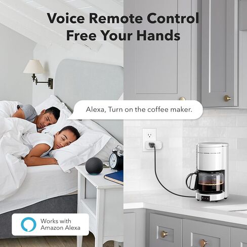 BN-LINK Bluetooth Smart Plug, Smart Outlet Work with Bluetooth Directly, Remote Control by App, No Hub Required, 4 Pack in Saudi Arabia