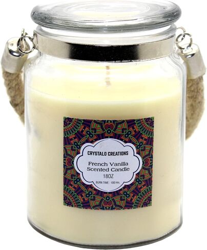 Creations Patchouli Scented Candle with Rope Handle, 18 Ounce in Saudi Arabia