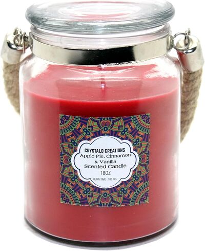 Creations Patchouli Scented Candle with Rope Handle, 18 Ounce in Saudi Arabia