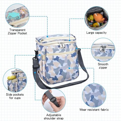 SAMORE Kids Bike Basket Handlebar Bags for Girls Front Bicycle Baskets Children Tricycle Handlebar Bag Green in Saudi Arabia