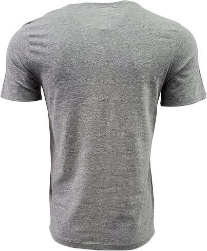 تي شيرت Nike Sportswear للرجال بشعار (X-Large، رمادي منقط (شعار مربع برتقالي نيون)) in Saudi Arabia