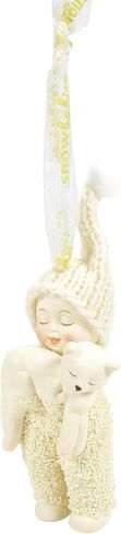 Department 56 Snowbabies Celebrations Kitten Carrier Hanging Ornament, 3.27 Inch, Multicolor in Saudi Arabia