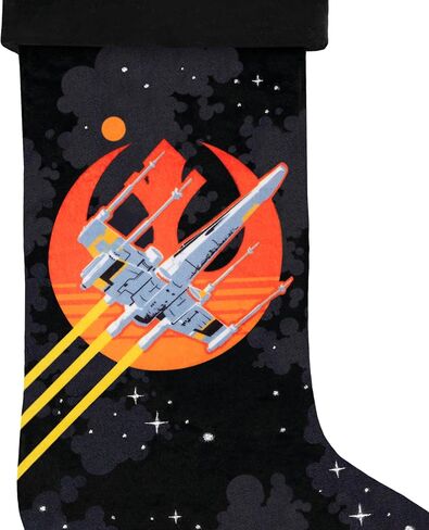 Hallmark Keepsake Christmas Ornament and Stocking Hanger, Star Wars: A New Hope Luke Skywalker's X-Wing Starfighter with Light and Sound, Gifts for Star Wars Fans in Saudi Arabia