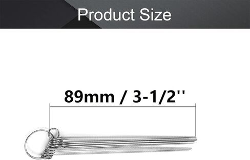 Utoolmart 4 مجموعة منظف أطراف اللحام، منظف فوهة الغاز لحام اللحام، قطع الشعلة، إبرة التنظيف in Saudi Arabia