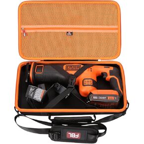 FBLFOBELI Hard Case for BLACK+DECKER 20V MAX Cordless Reciprocating Saw Kit (BDCR20B/BDCR20C)
