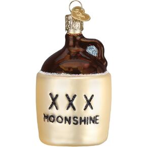 Old World Christmas Moonshine Glass Blown Ornaments for Christmas Tree