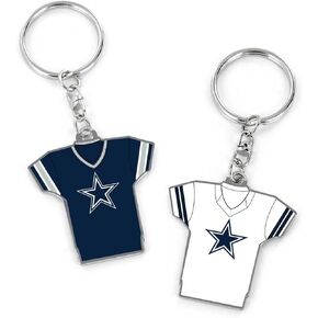 aminco NFL unisex-adult Reversible Home/Away Football Jersey Keychain