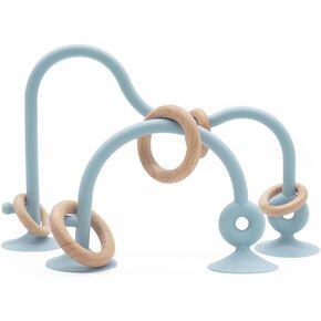 Montessori Toys for Babies 0-6 Months, High Chair Toys with Suction Cups for Babies, Suction Cup Toys for Toddlers 1-3, Kids Baby Sensory Toys, Silicone Baby Teething Toys for 6-12 Months