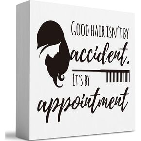 Funny Hairstylist Gifts for Women men Appreciation Gifts for Hairstylist Salon Decor for Hair Stylist Hairstylist Gift ideas I Can't Fix Stupid But I Can Fix Your Hair Sign 5 X 5 Inch