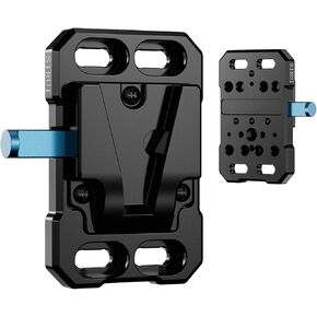 Sirui Universal Power Bank Holder, Aluminum Adjustable Power Bank Clamp Mount for Camera, AM-BM