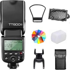 Godox Two TT600 HSS 2.4G Wireless Flash Speedlites & X2T-C Trigger Kit for Canon Cameras