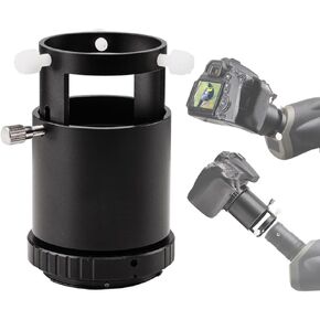 Adjustable Extension Spotting Scope Camera Adapter Mount for SLR Cameras - Ideal for Birdwatching and Photography