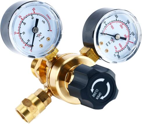 منظمي ثاني أكسيد الكربون من YaeTek منظم لحام الغاز CGA580 Mig Tig Weld 0-4500PSI / 0-10BAR in Kuwait