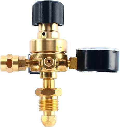 منظمي ثاني أكسيد الكربون من YaeTek منظم لحام الغاز CGA580 Mig Tig Weld 0-4500PSI / 0-10BAR in Kuwait