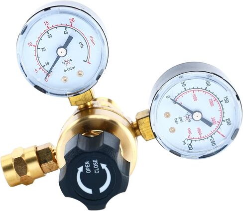 منظمي ثاني أكسيد الكربون من YaeTek منظم لحام الغاز CGA580 Mig Tig Weld 0-4500PSI / 0-10BAR in Kuwait