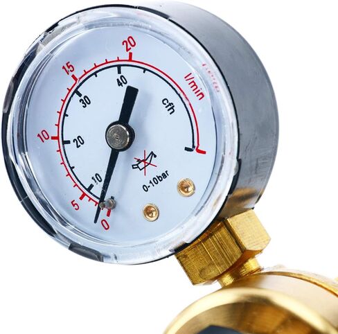 منظمي ثاني أكسيد الكربون من YaeTek منظم لحام الغاز CGA580 Mig Tig Weld 0-4500PSI / 0-10BAR in Kuwait