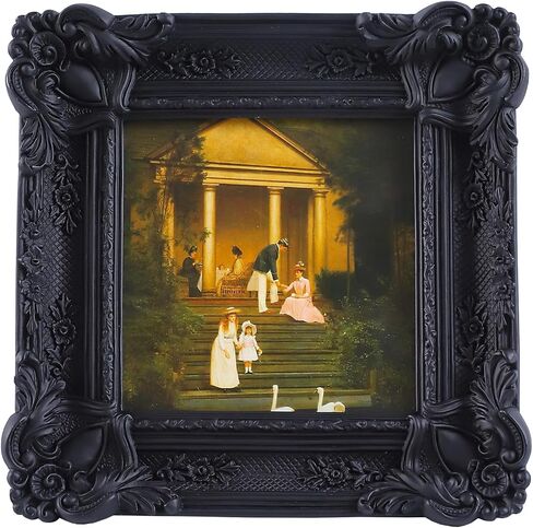 Vintage Picture Frames 5x7 Antique Frames Black Photo Frame Ornate Picture Frames Baroque Frame Gothic Picture Frame Gallery Wall Decor in Saudi Arabia