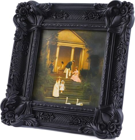 Vintage Picture Frames 5x7 Antique Frames Black Photo Frame Ornate Picture Frames Baroque Frame Gothic Picture Frame Gallery Wall Decor in Saudi Arabia