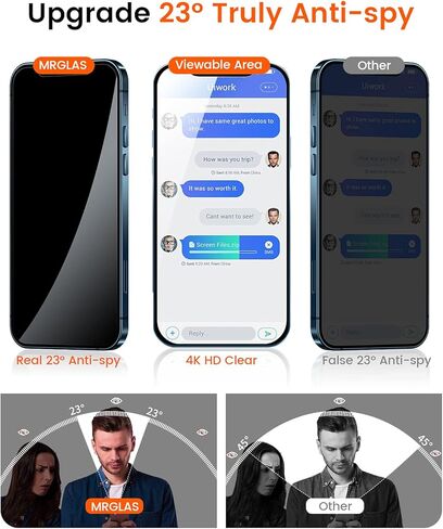 واقي شاشة MRGLAS مكون من 4 قطع لهاتف iPhone 16 Pro Max [9H+ زجاج فضائي من الدرجة العسكرية] [مجموعة المحاذاة التلقائية] [HD Clear] طبقة زجاجية مقواة مقاومة للكسر لهاتف 16 Pro Max 6.9 بوصة، بدون فقاعات in Kuwait