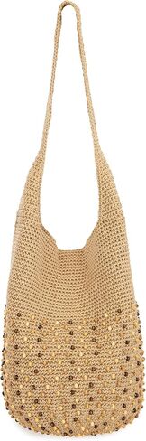 The Sak 120 Large Hobo Bag - Premium Leather Women's Handbag for Everyday & Travel - Designer Purse With Shoulder Bag Strap, Magnetic Closure and Pockets - Maritime Seminyak in Saudi Arabia
