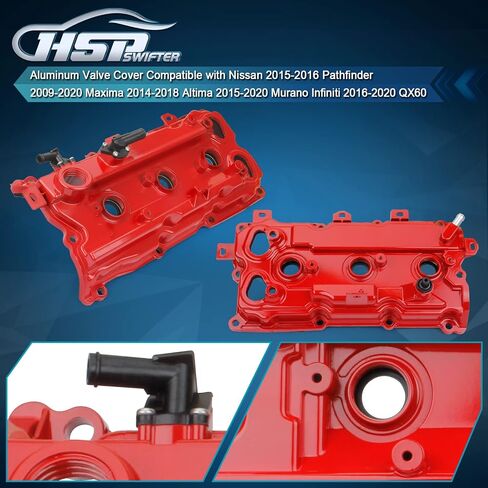 Engine Valve Cover with Gasket, Compatible with Nissan 2015-2016 Pathfinder 2009-2020 Maxima 2014-2018 Altima 2015-2020 Murano Infiniti 2016-2020 QX60 V6 3.5L Part# 13264-9N00A 13264-9N00B in Saudi Arabia