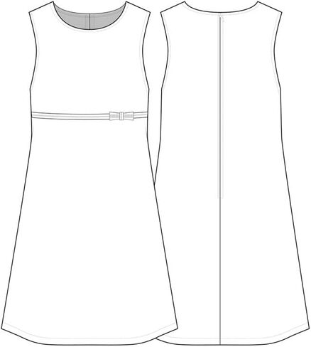 زي موحد للفتيات بخصر إمبراطوري مع سترة بفيونكة شريطية in Kuwait