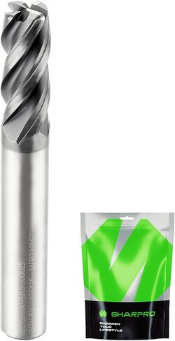 Carbide Corner Radius End Mill 4 Flute 6mm Shank 6mm Cutting Dia.（R0.5mm) Metric CNC Mill Bits for Metal - Alloy Steel, Stainless Steel, Cast Iron and Aluminum Cutting AlCrN Coated in Saudi Arabia
