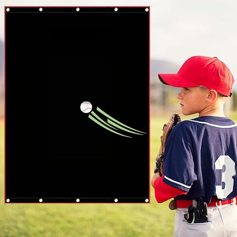 Baseball Batting Cage Backstop, Softball Batting Cage Backstop, Softball Baseball Backstop, Portable Batting Cage Net Backstop Target, 4’x6’/5’x6’ Baseball & Softball Backstops in Saudi Arabia
