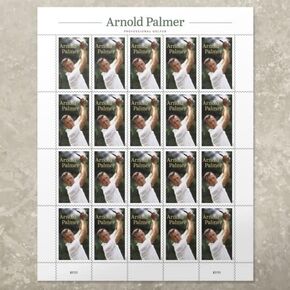 Arnold Palmer (1929–2016) (2 Sheets of 20) Legendary Professional Golfer Champion Forever Postage Stamps 2020 Scott #5455