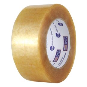 Intertape Polymer Group N8315 520 مطاط طبيعي مذيب، شريط إغلاق كرتوني ممتاز، سمك 2.8 مل، طول 100 متر × عرض 48 مم، شفاف، علبة مكونة من 36 لفة
