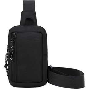 Large Crossbody Fanny Pack for Men and Women, Mini Sling Bag, Multi Pocket Fanny Pack Cross Body Bags Purse Casual Hands-Free Wallets Waist Pack Phone Bag Sports Festival Workout Traveling Running