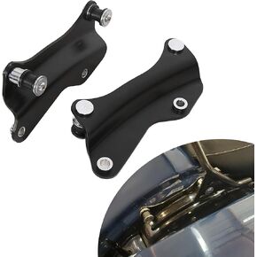 ECOTRIC 4 Point Docking Hardware Kit Compatible with 2014-2023 Harley Davidson Touring Street Glide Electra Road Black Replacement for 52300354
