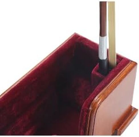 Violin and Bow Holder ( Stand), Wooden Violin Holder Floor Display for Violin, Velvet Protection, Stable and Classy Aesthetic in Kuwait