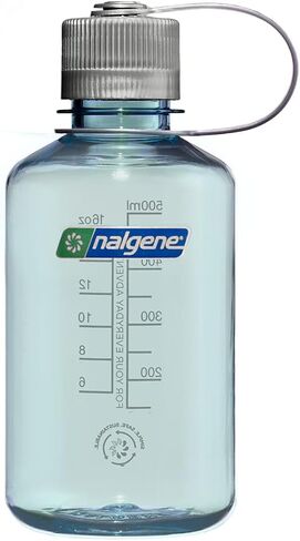 زجاجة مياه Nalgene Sustain Tritan خالية من مادة BPA مصنوعة من مواد مشتقة من 50% من النفايات البلاستيكية، 16 أونصة، فم ضيق in Saudi Arabia