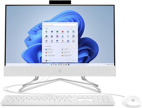 كمبيوتر مكتبي HP الكل في واحد مقاس 22 بوصة، شاشة FHD، Intel N200، ذاكرة الوصول العشوائي 8 جيجابايت، 256 جيجابايت SSD، Intel UHD Graphics، Windows 11 Home، 22-dg0012 (2024) in Kuwait