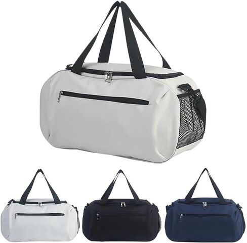Fashion Duffel Duffle Bag Trending Designer Waterproof Portable Polyester Luggage Gym Sport Travel Bag - BLUE in Saudi Arabia