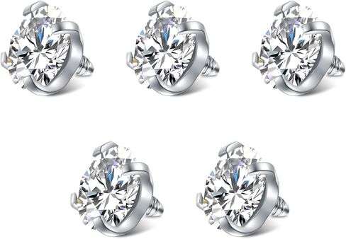 D.Bella Replacement Balls Surgical Steel Piercing Balls for Belly Navel Nipple Tongue Industrial Barbell Nose Septum Lip Eyebrow Ear Rings Body Piercing Jewelry Patrs in Kuwait