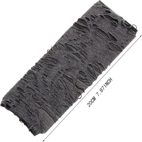 Women's Punk Fingerless Glove Cosplay Ripped Gloves for Halloween Costume Party in Kuwait