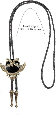 Joxevyia Bolo Tie for Men Southwestern Cowboy Bolo Ties Womens Rodeo Guitar Leather Necktie Vintage Bolo Necklace for Boys Western Gift for Him in Kuwait