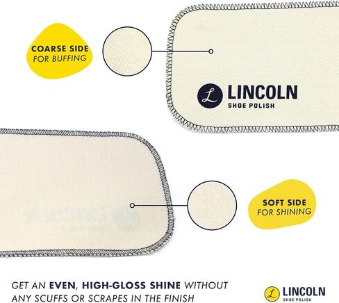 Lincoln Premium Military Shine with Polish, Applicator & Buffing Cloth in Saudi Arabia