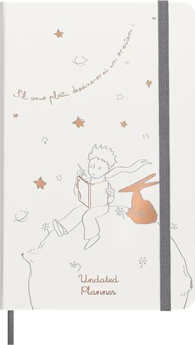دفتر ملاحظات Moleskine إصدار محدود Le Petit Prince، كبير، مسطر، أسود، غطاء صلب (5 × 8.5) in Kuwait