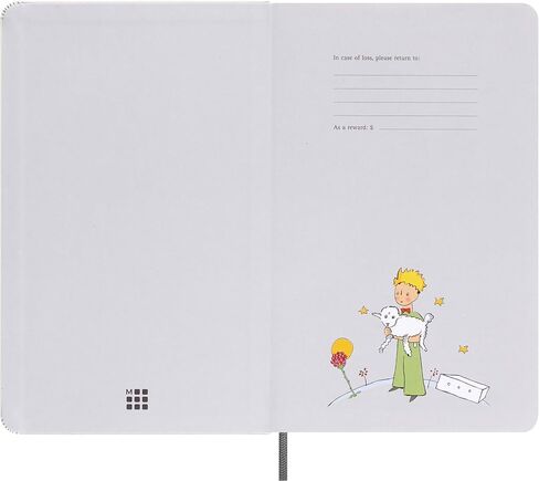 دفتر ملاحظات Moleskine إصدار محدود Le Petit Prince، كبير، مسطر، أسود، غطاء صلب (5 × 8.5) in Kuwait