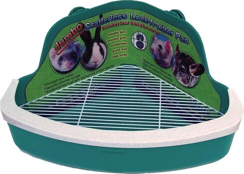Ware Manufacturing Plastic Scatterless Lock-N-Litter Small Pet Pan (Colors May Vary) in Kuwait