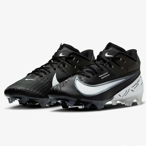 Nike Vapor Edge Elite 360 2 Men's Football Cleats (DA5457-101,White/Metallic Silver-Pure Platinum) Size 7 in Saudi Arabia